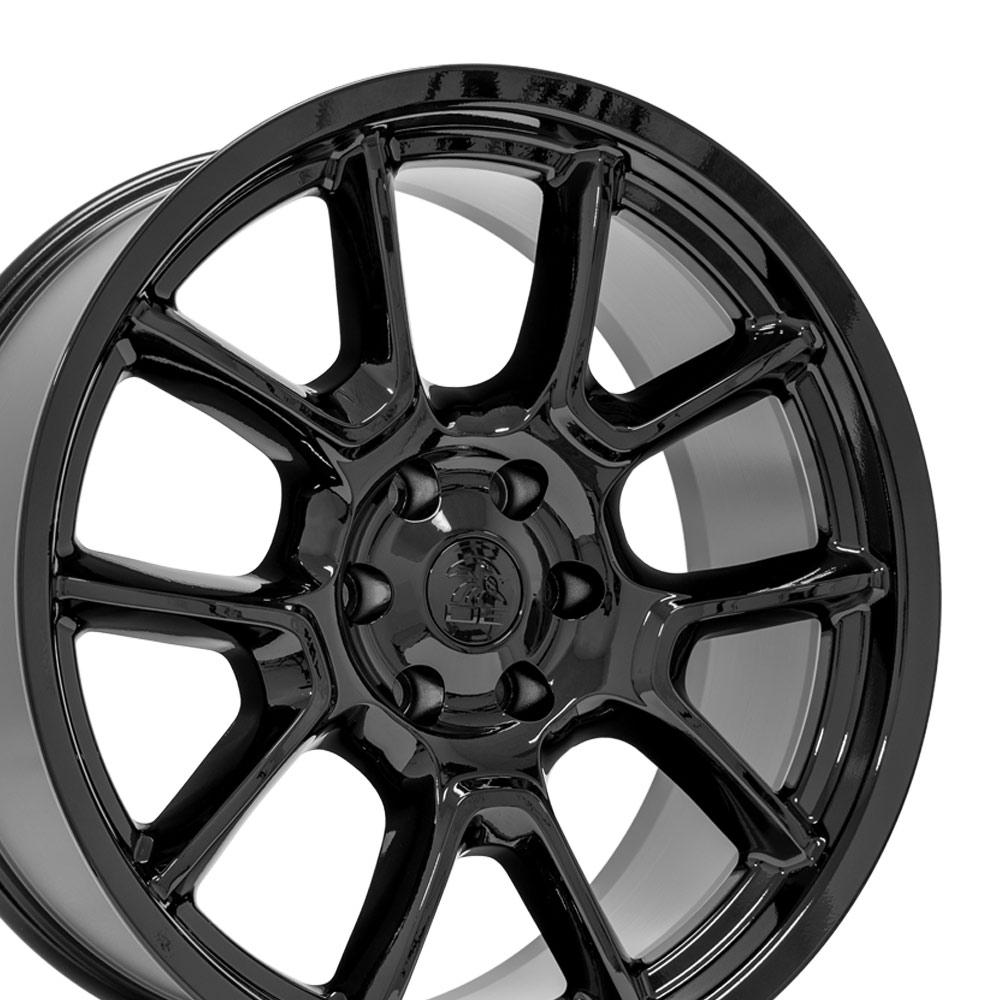 22" Replica DG21 fits Ram 1500 22x9.5 Gloss Black-SR1 Performance