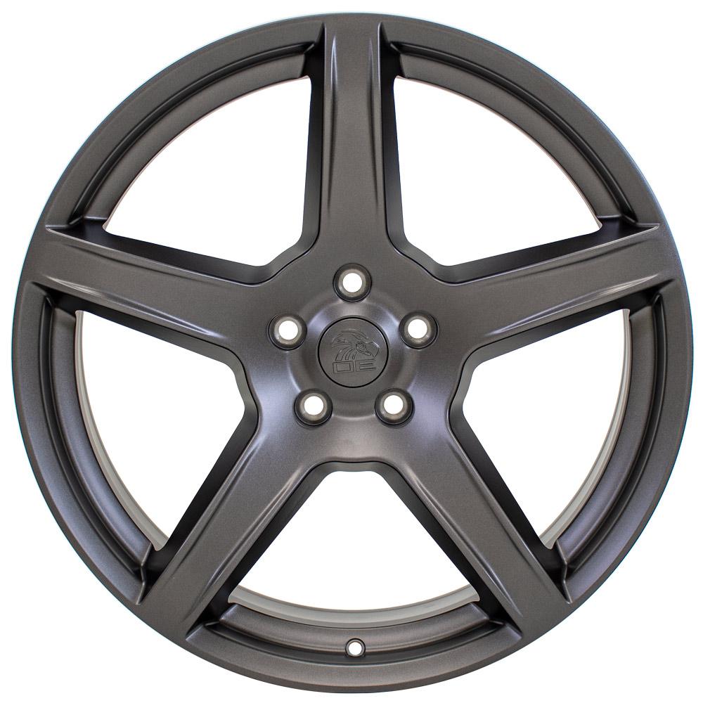 22" Replica DG22 fits Jeep Grand Cherokee 22x9.5 Satin Gunmetal-SR1 Performance