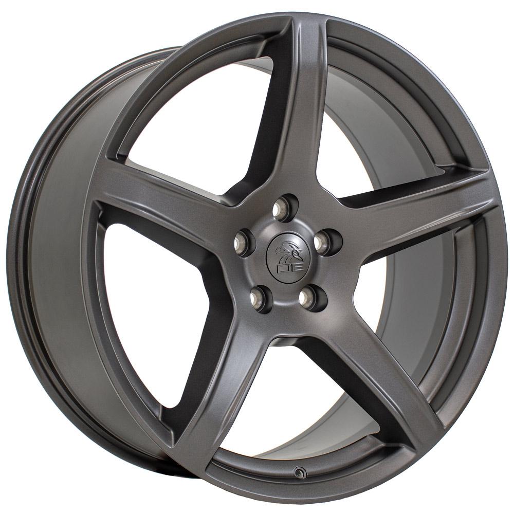 22" Replica DG22 fits Jeep Grand Cherokee 22x9.5 Satin Gunmetal-SR1 Performance