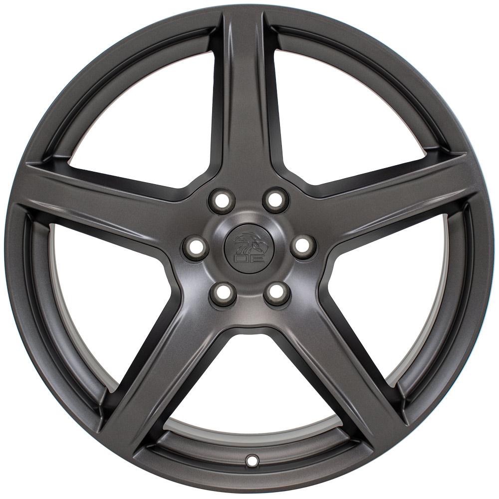 22" Replica DG22 fits Ram 1500 22x9.5 Satin Gunmetal-SR1 Performance
