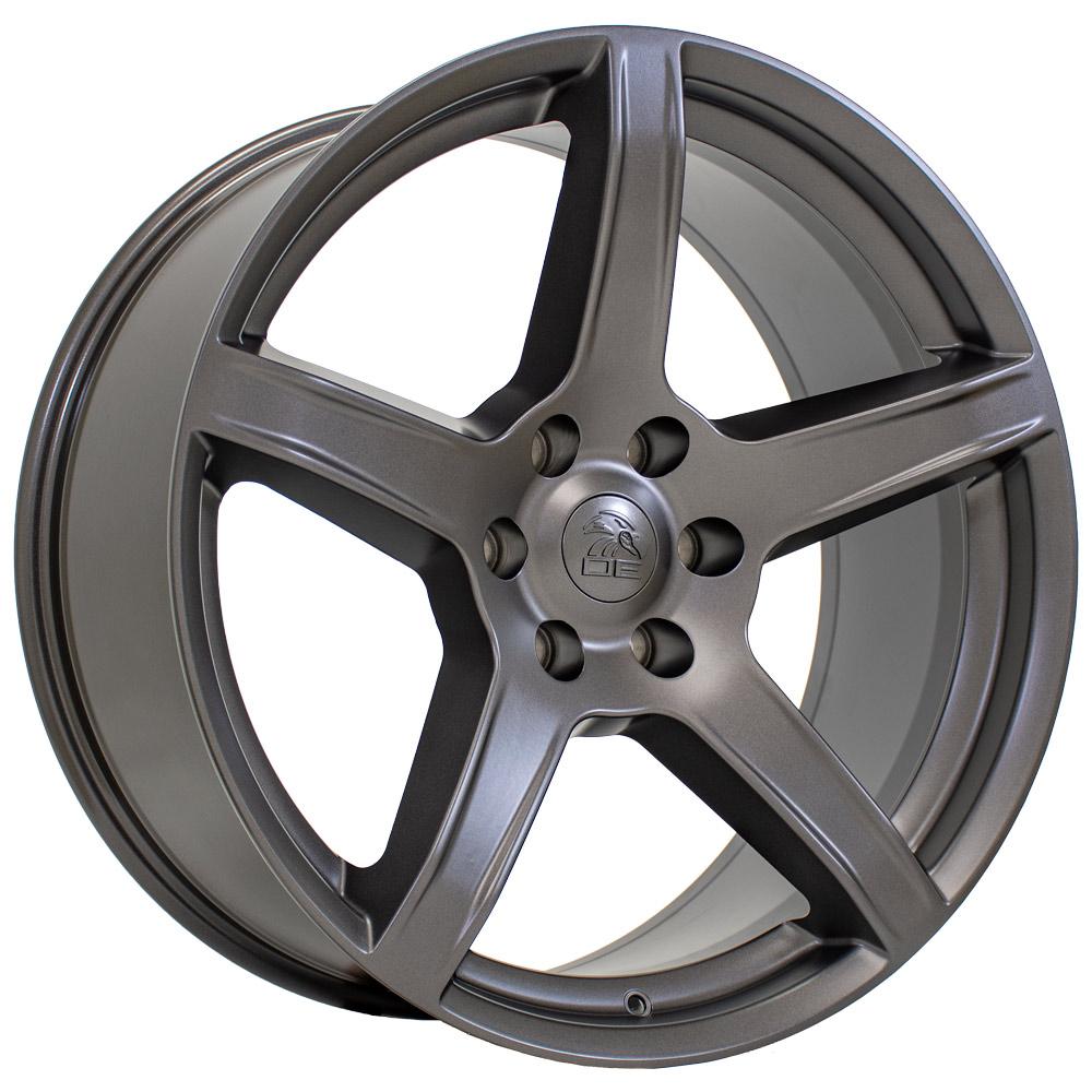 22" Replica DG22 fits Ram 1500 22x9.5 Satin Gunmetal-SR1 Performance
