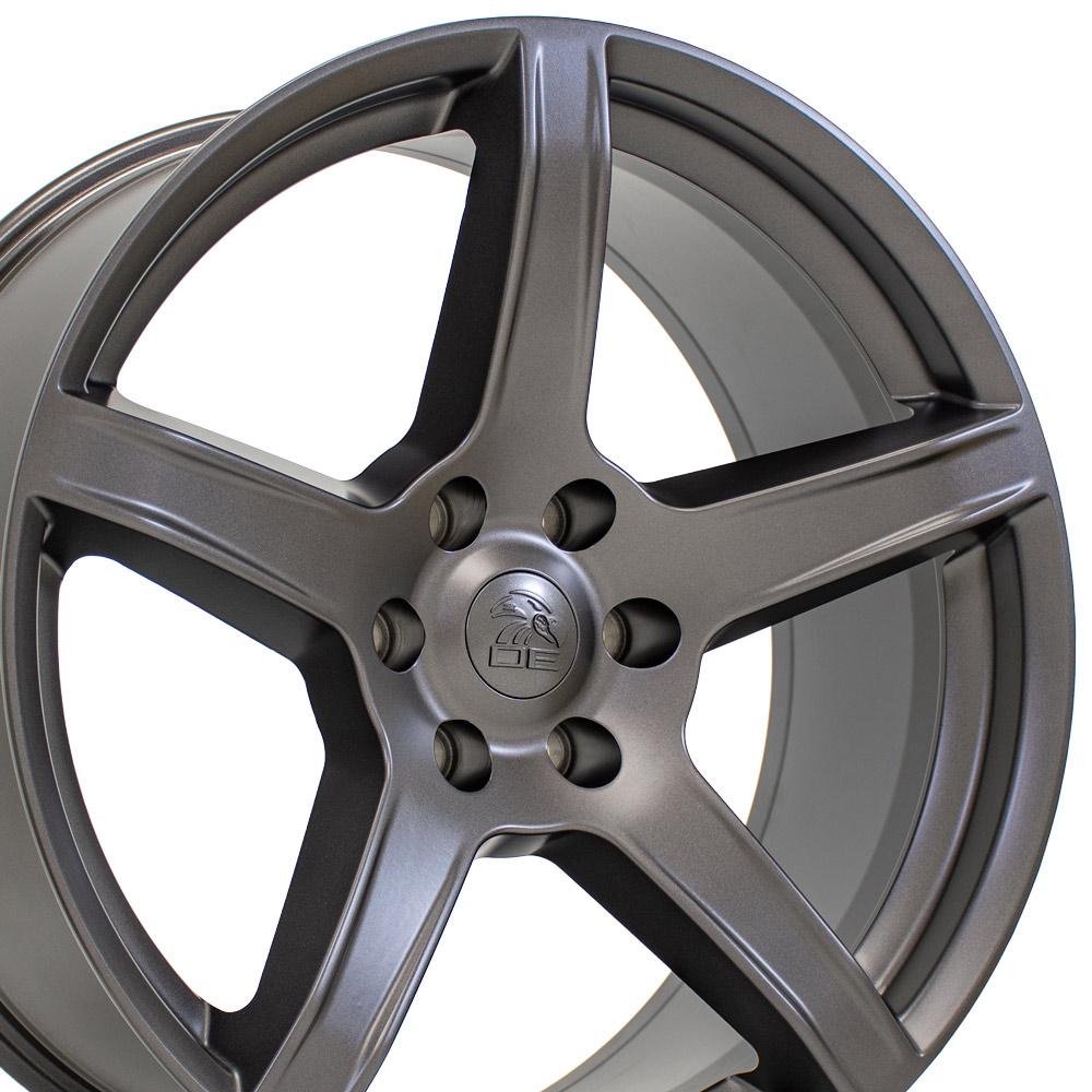 22" Replica DG22 fits Ram 1500 22x9.5 Satin Gunmetal-SR1 Performance