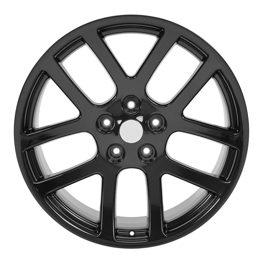 22" Replica DG51 fits Dodge RAM 22x10 Black-SR1 Performance