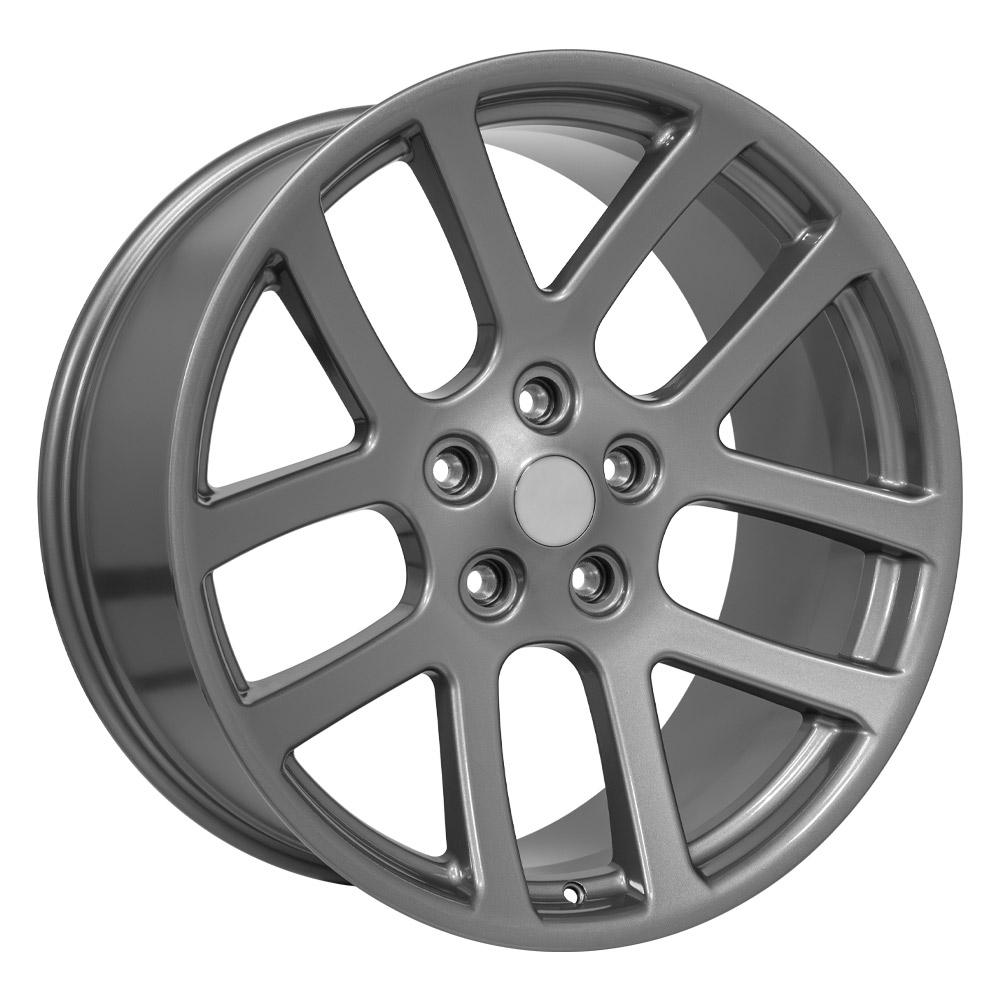 22" Replica DG51 fits Dodge RAM 22x10 Gunmetal-SR1 Performance