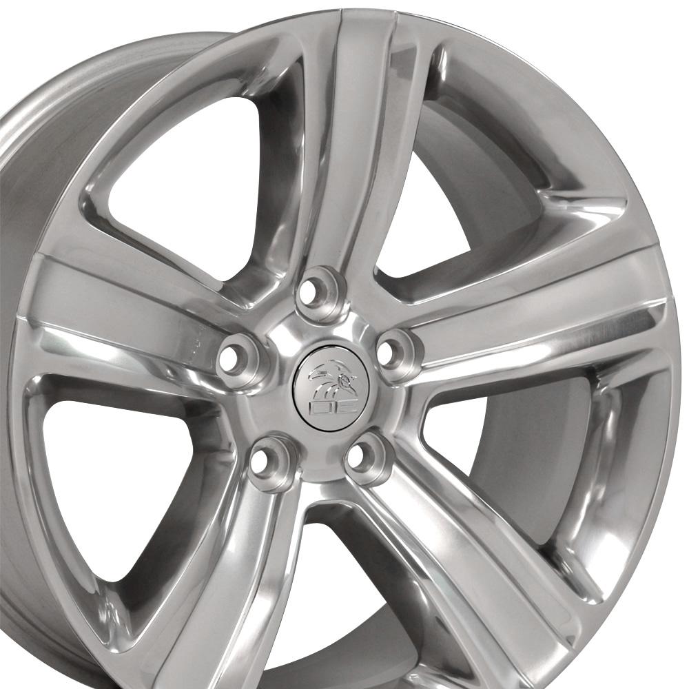 20" Replica DG65 fits Dodge RAM 20x9 Polished-SR1 Performance