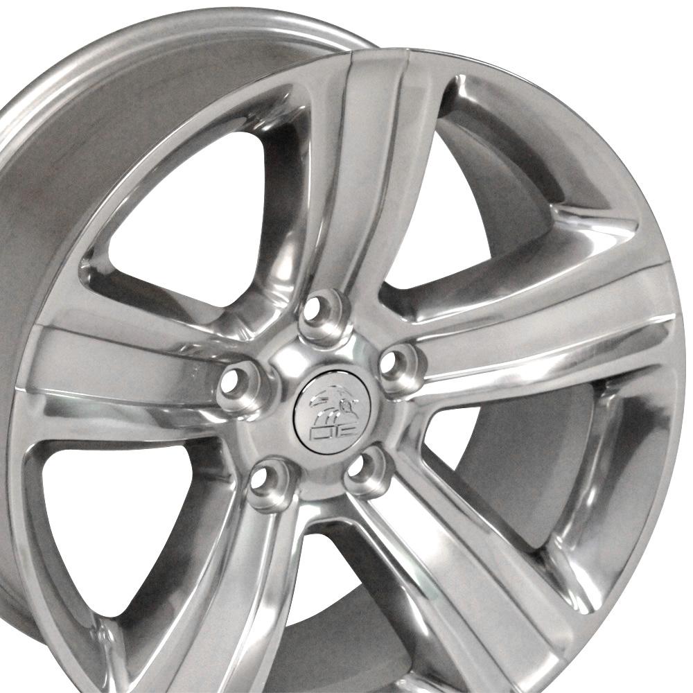 20" Replica DG65 fits Dodge RAM 20x9 Polished-SR1 Performance