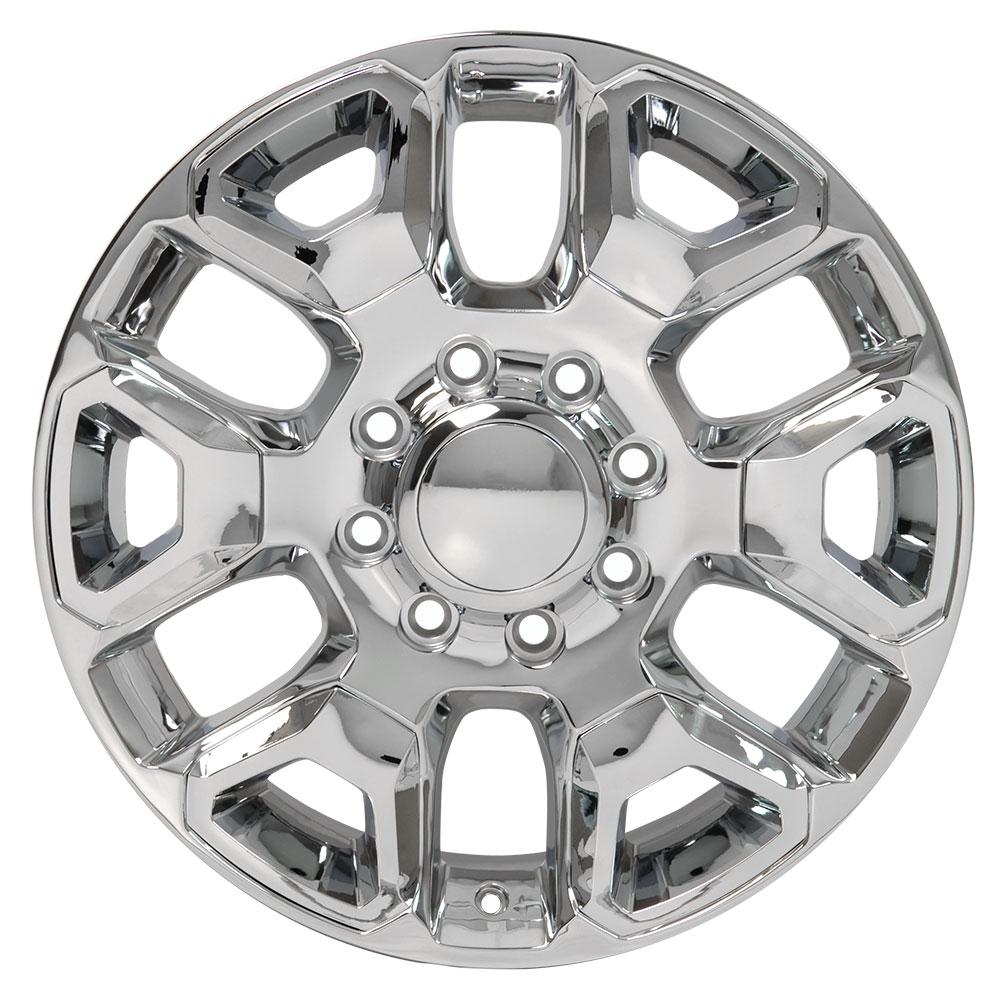 20" Replica DG66 fits Dodge RAM 25003500 20x8 Chrome-SR1 Performance