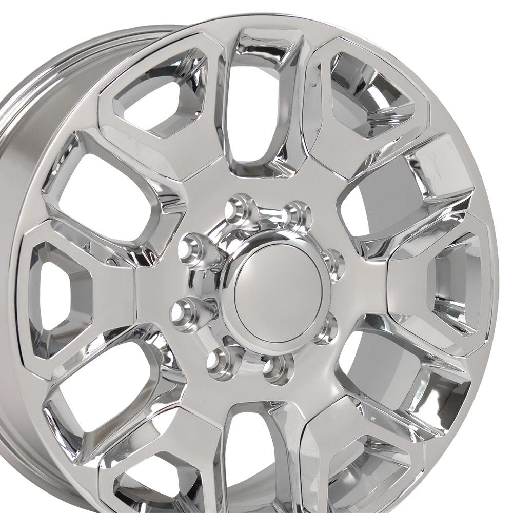 20" Replica DG66 fits Dodge RAM 25003500 20x8 Chrome-SR1 Performance