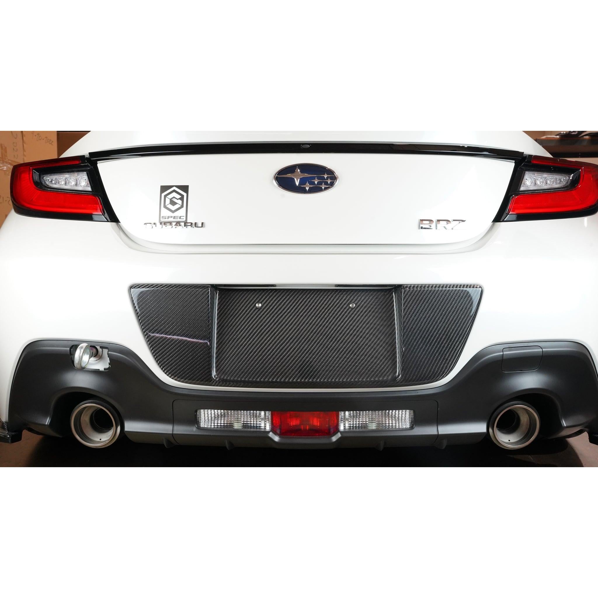 Toyota GR86/ Subaru BRZ Carbon Fiber License Plate Frame 2022-2024