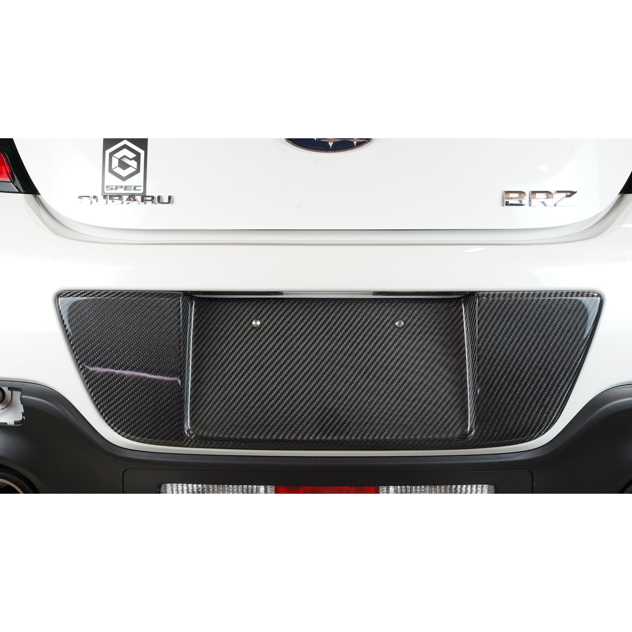 Toyota GR86/ Subaru BRZ Carbon Fiber License Plate Frame 2022-2024