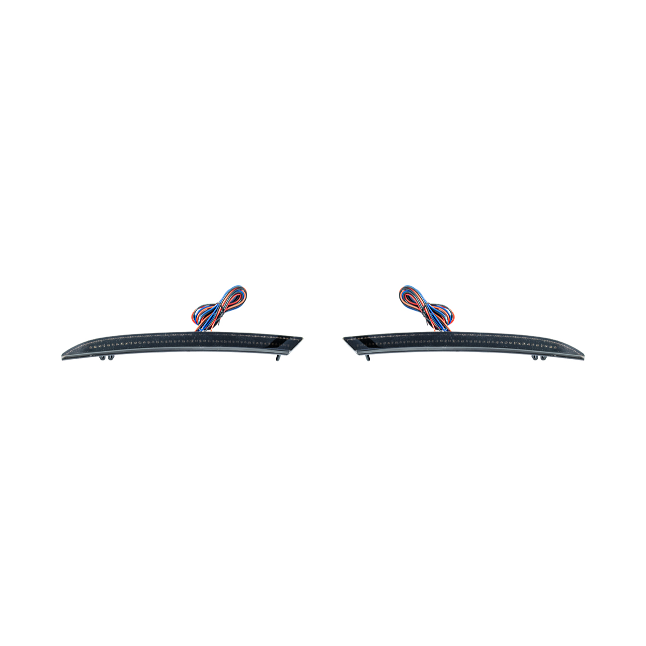 2018-23 Ford Mustang S550 | Rear Bumper Red LED Reflector Light Set