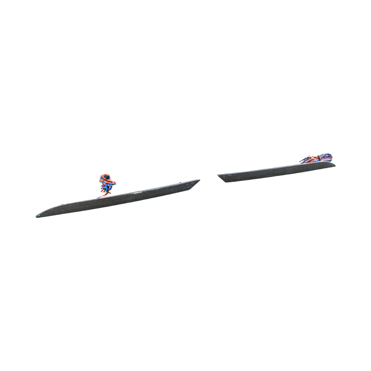 2018-23 Ford Mustang S550 | Rear Bumper Red LED Reflector Light Set