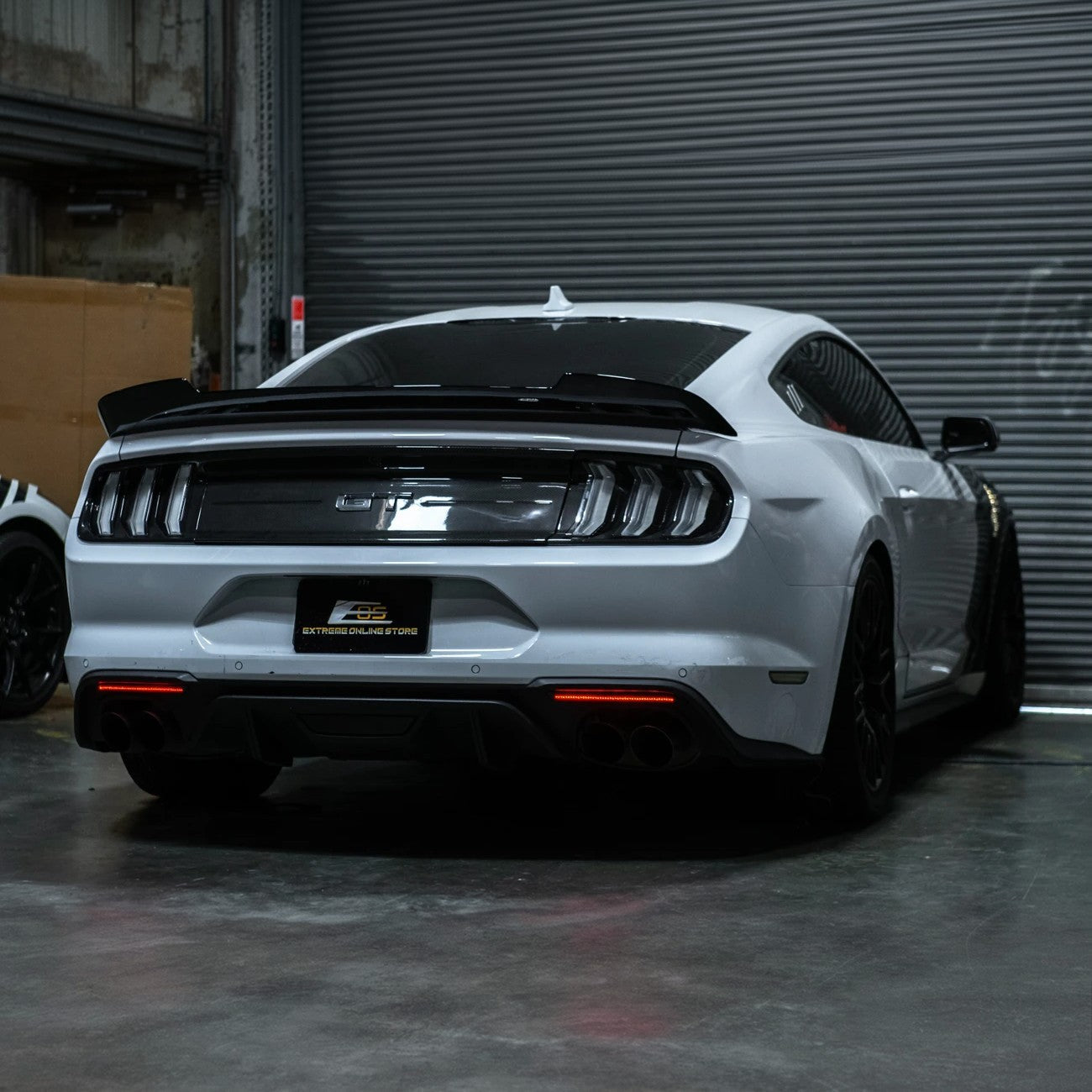 2018-23 Ford Mustang S550 | Rear Bumper Red LED Reflector Light Set