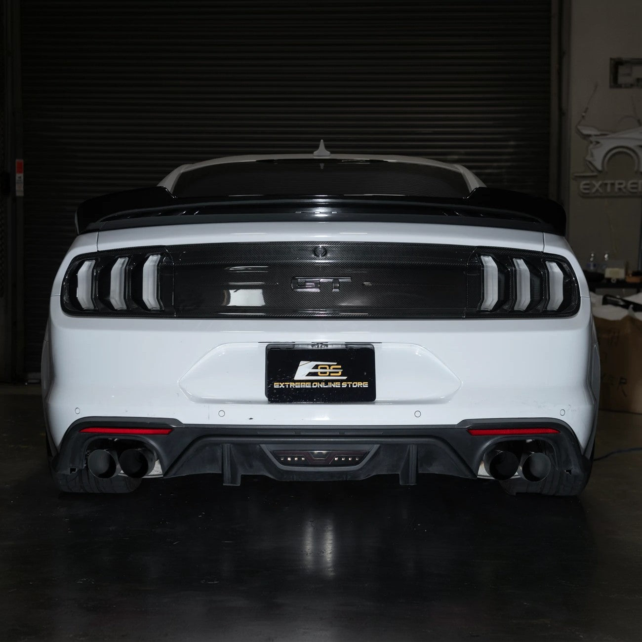 2018-23 Ford Mustang S550 | Rear Bumper Red LED Reflector Light Set