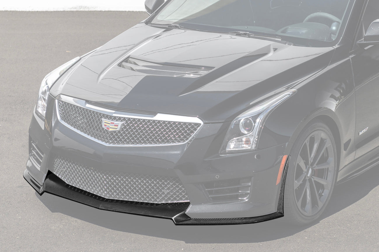 2016-19 Cadillac ATS-V Carbon Fiber Extended Front Splitter & Side Wheel Arch