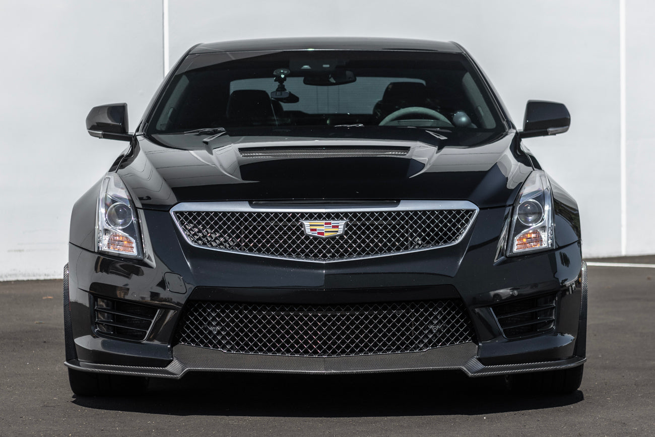 2016-19 Cadillac ATS-V Carbon Fiber Extended Front Splitter & Side Wheel Arch