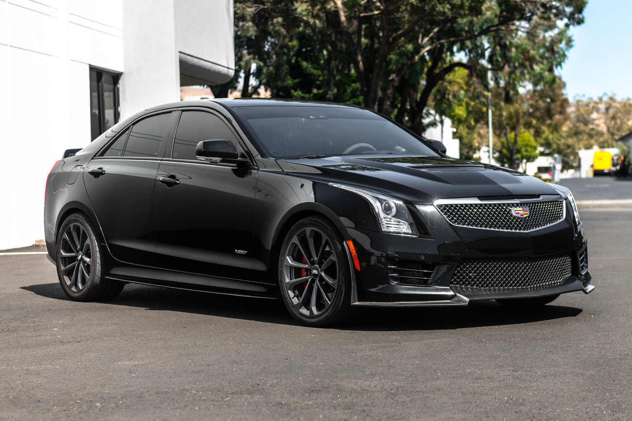 2016-19 Cadillac ATS-V Carbon Fiber Extended Front Splitter & Side Wheel Arch