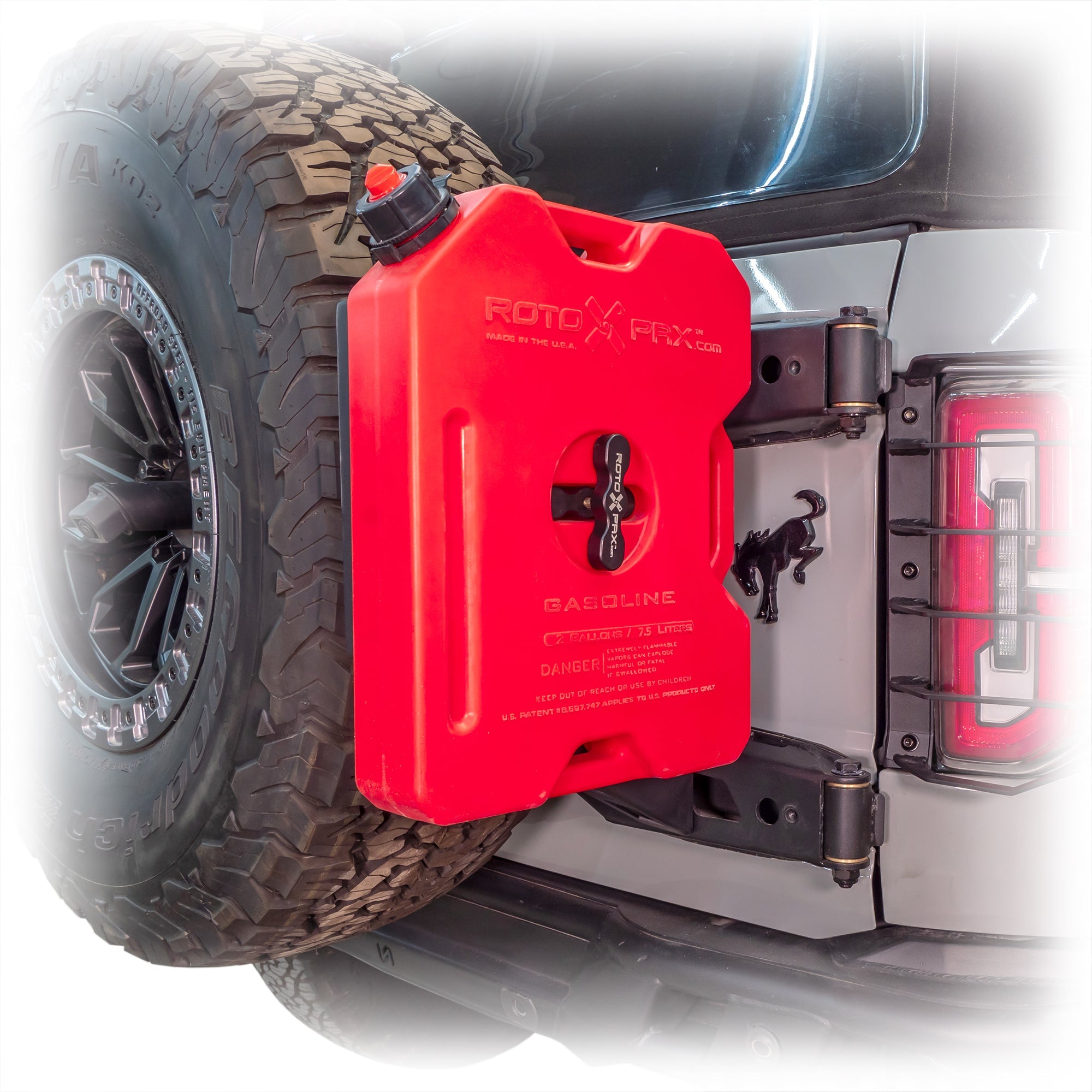 2021+ Ford Bronco Tailgate Rotopax Gas Tank Mount