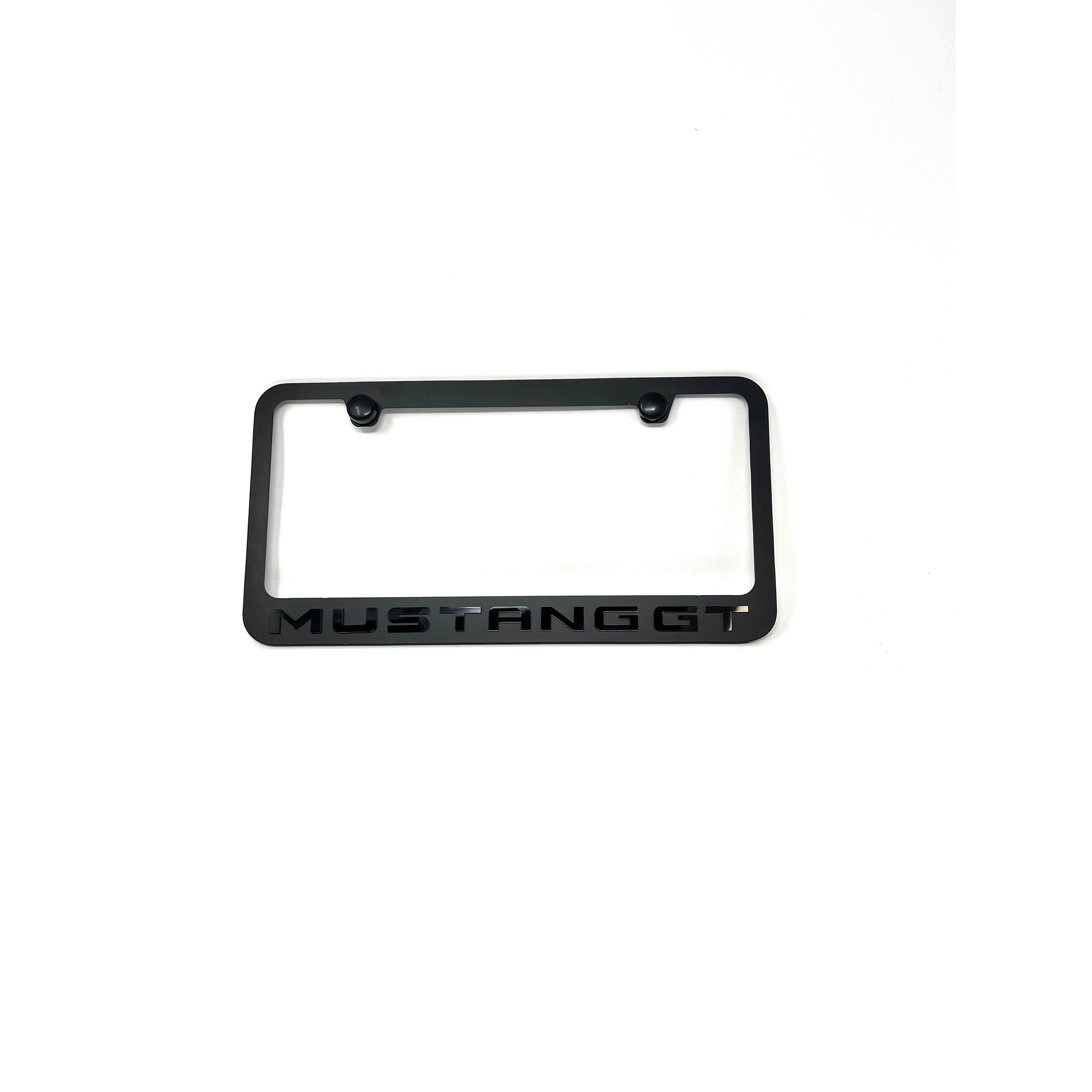Ford Mustang GT Stealth Blackout License Plate Frame-SR1 Performance