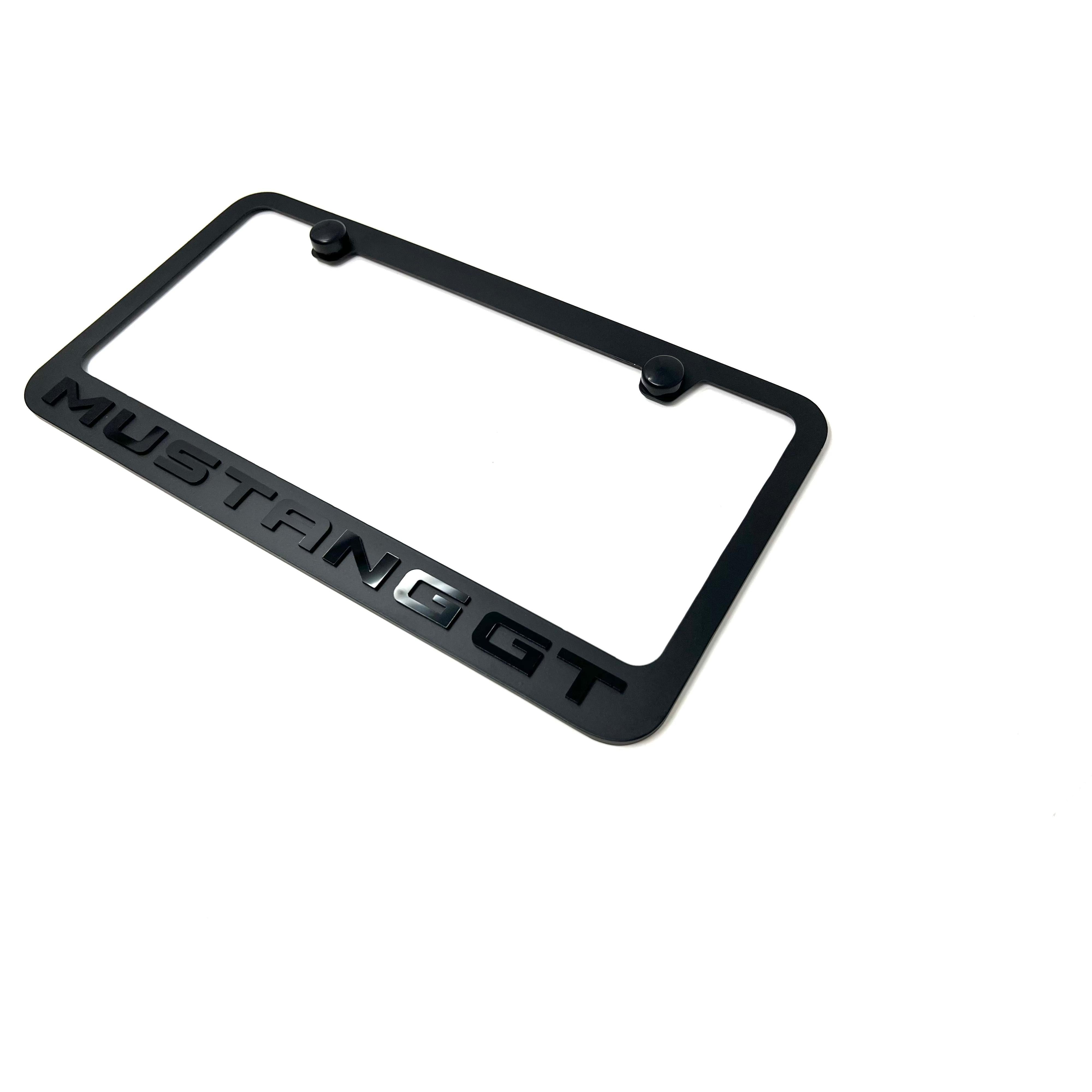 Ford Mustang GT Stealth Blackout License Plate Frame-SR1 Performance