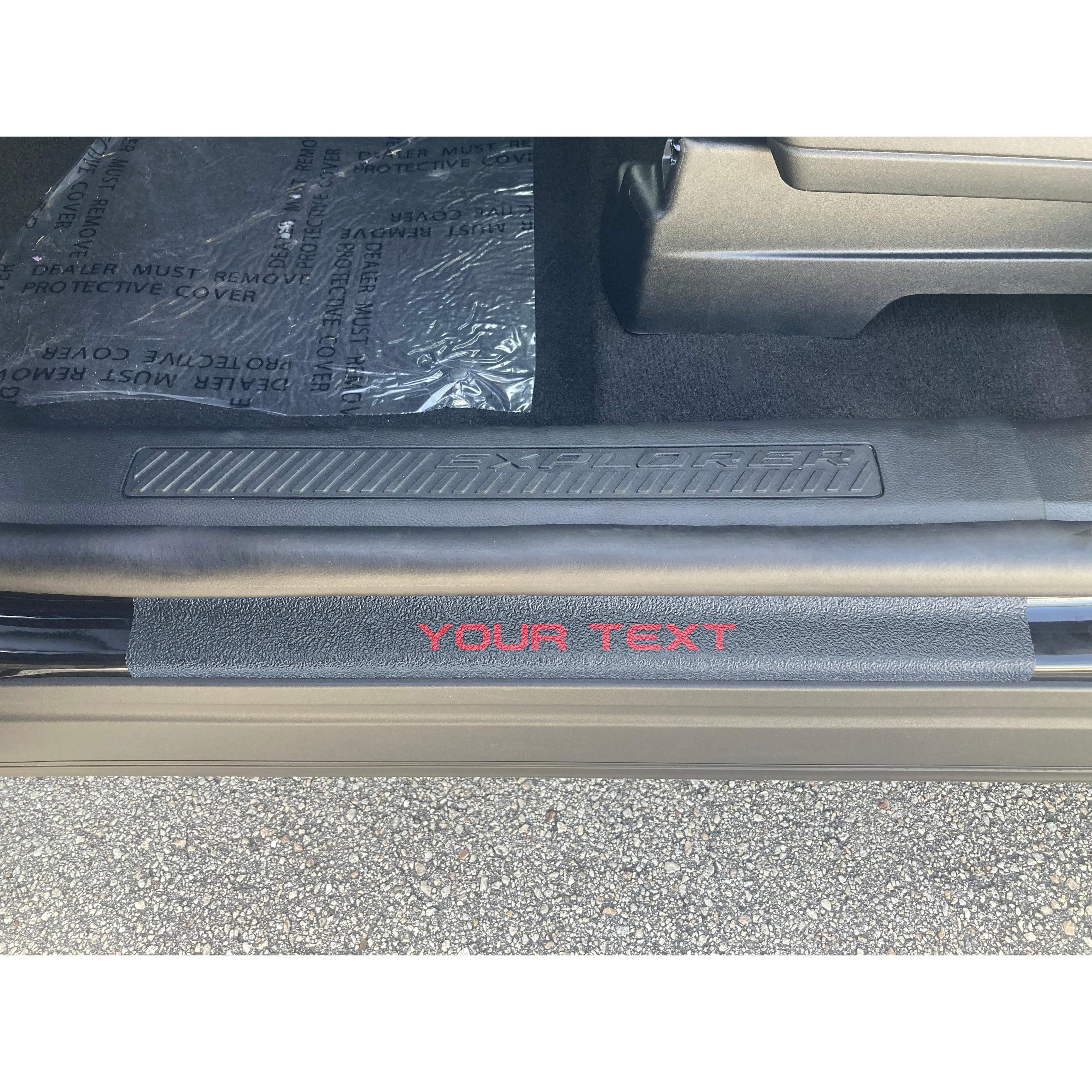 Doorsill Protection Overlays Fits 2020-2026 Ford Explorer
