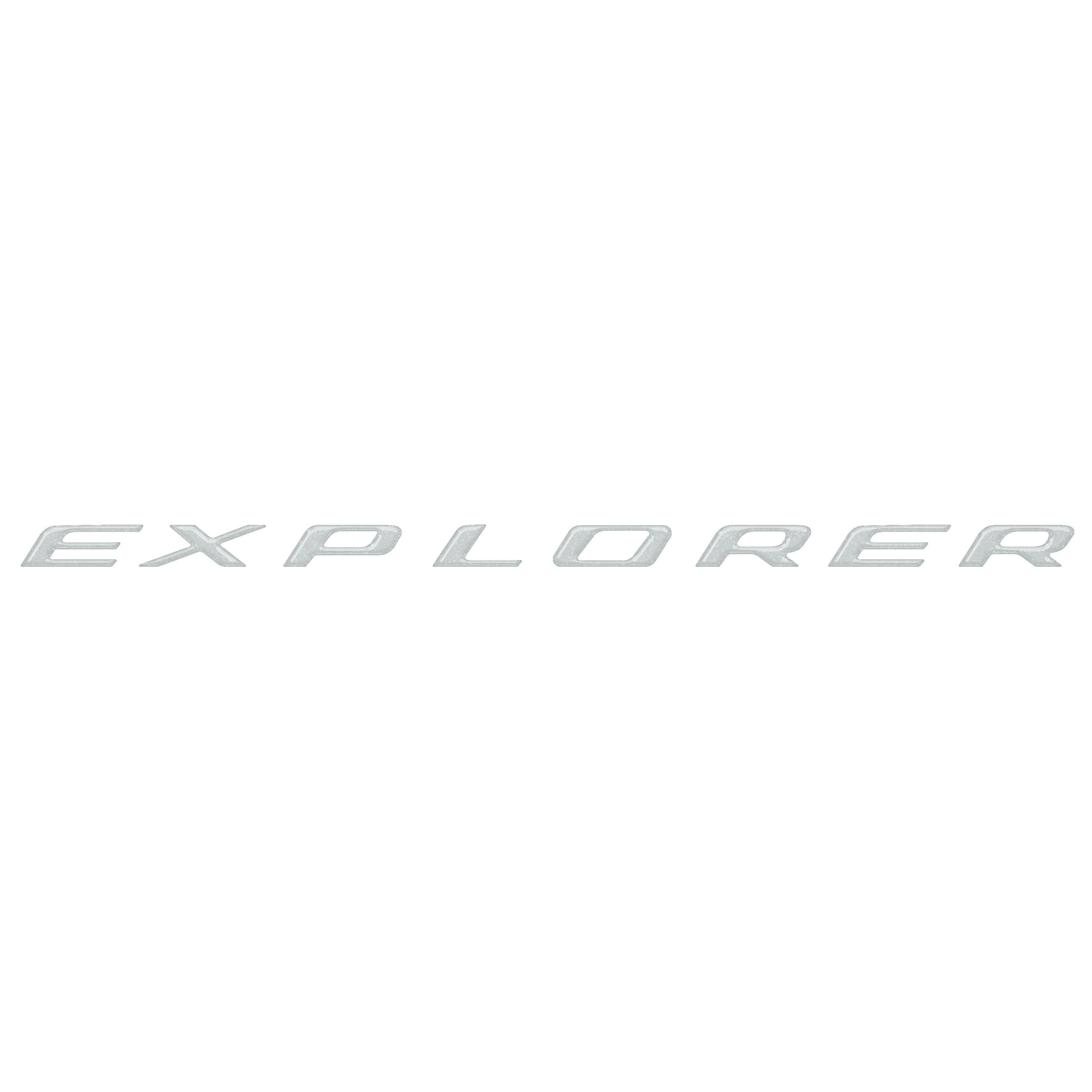 Liftgate Letter Overlays Fits 2025-2026 Ford Explorer