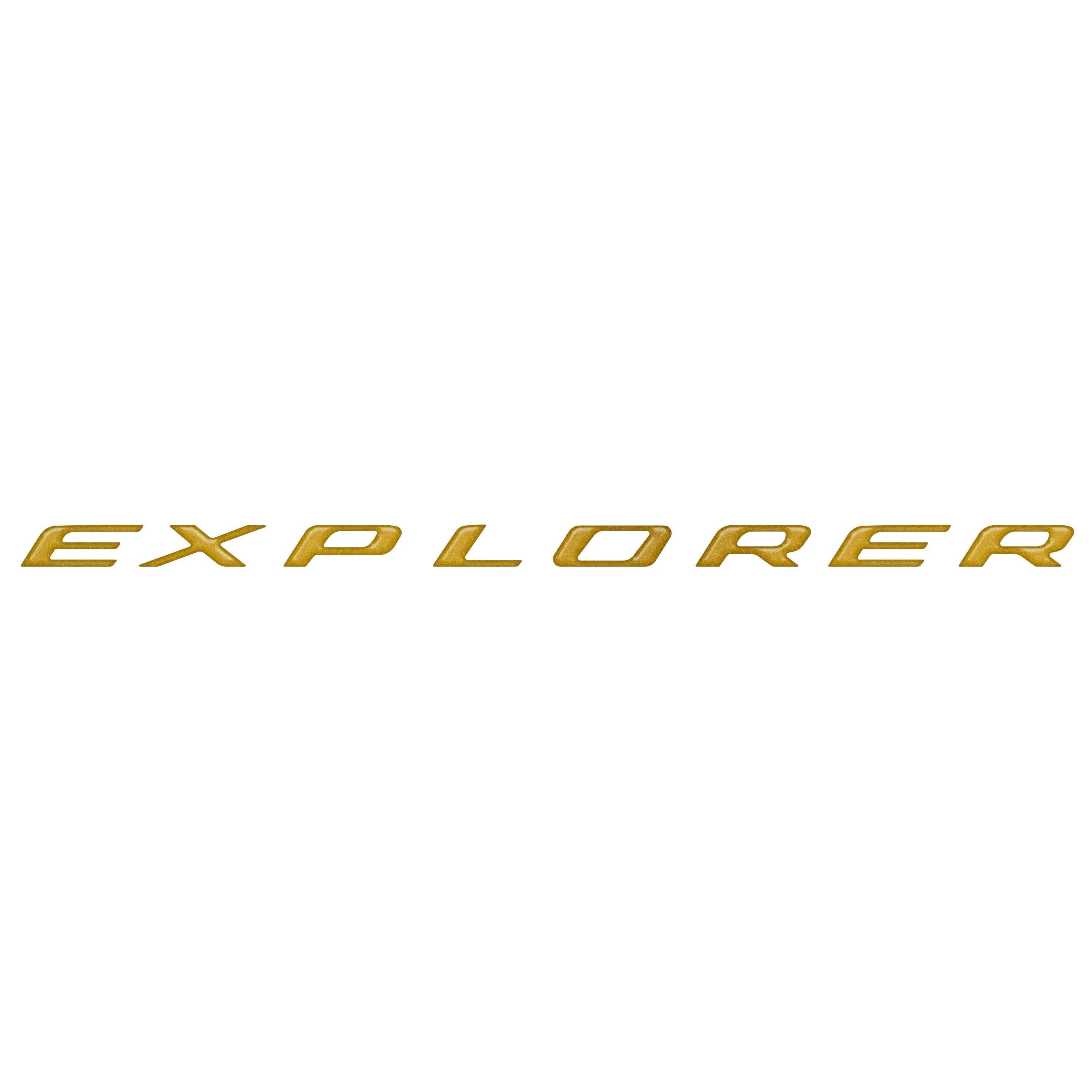Liftgate Letter Overlays Fits 2025-2026 Ford Explorer