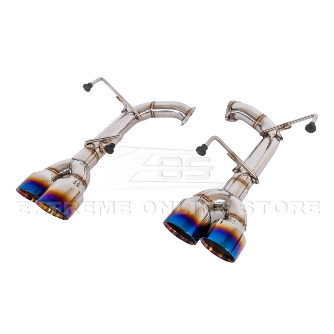 2015-21 Subaru WRX / STi Axle Back Quad Burnt Tips Exhaust