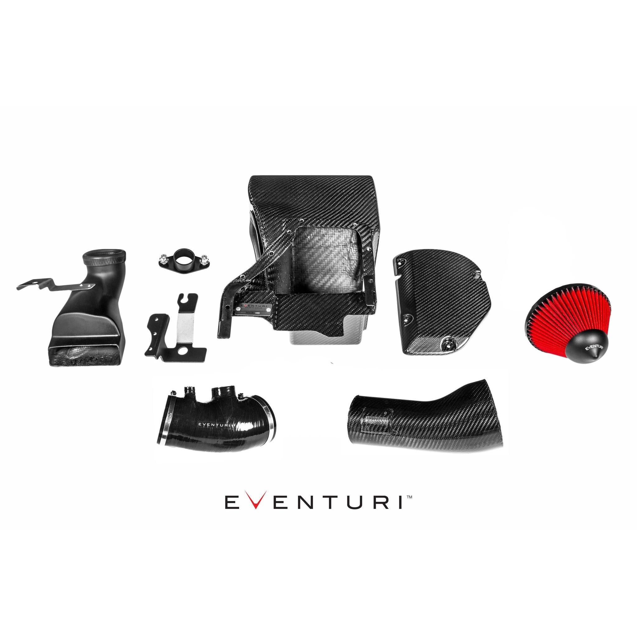 Eventuri FK8 Civic Type-R Black Carbon Intake System - V2-SR1 Performance