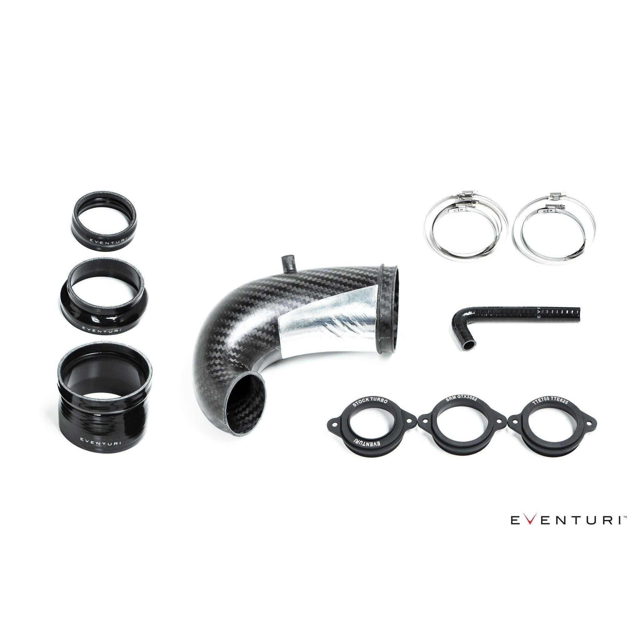 Eventuri Audi 8V RS3 / 8Y Non-US / 8S TTRS - LHD Carbon Turbo Inlet-SR1 Performance