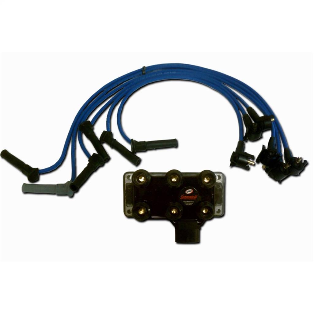 60KV Ford 4.0L V6 Coil and Wires Combo Kit