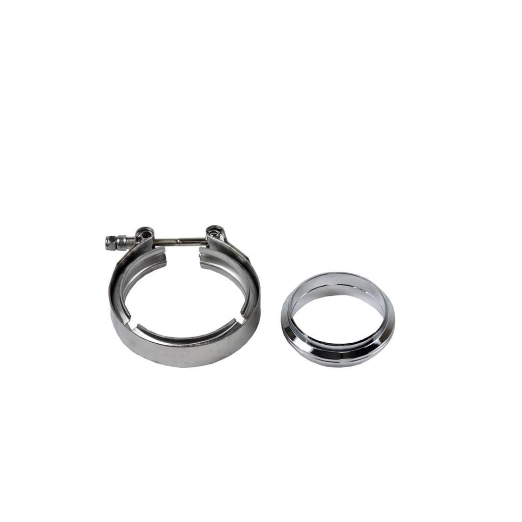 Granatelli Motor Sports 308535A 3.5" V-Band Clamp & Male-to-Female Interlocking Flange Kit