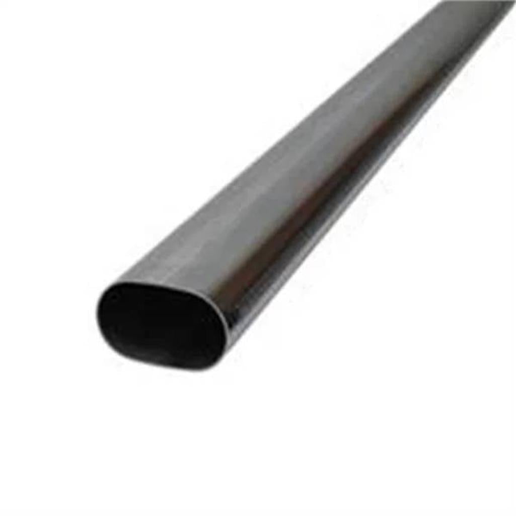 Oval Exhaust Tubing x 5 Feet Long, 2.2 in