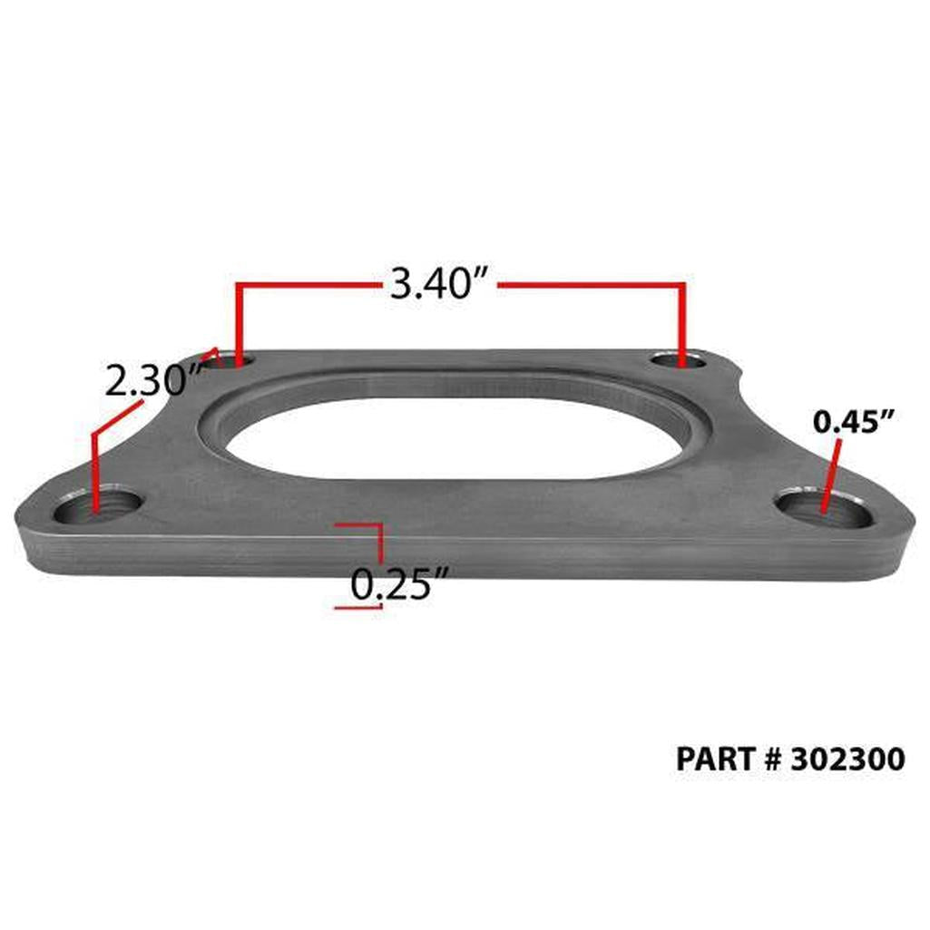 Works with 3-inch oval exhaust tubing, oval bends, and oval-to-round adapters