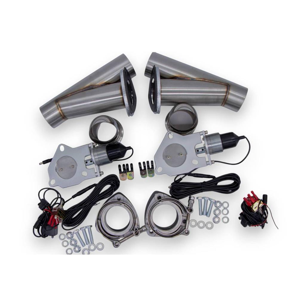 Weld 3.0" 76mm Stainless Steel Electronic Cutouts Cutouts Turn 307530K