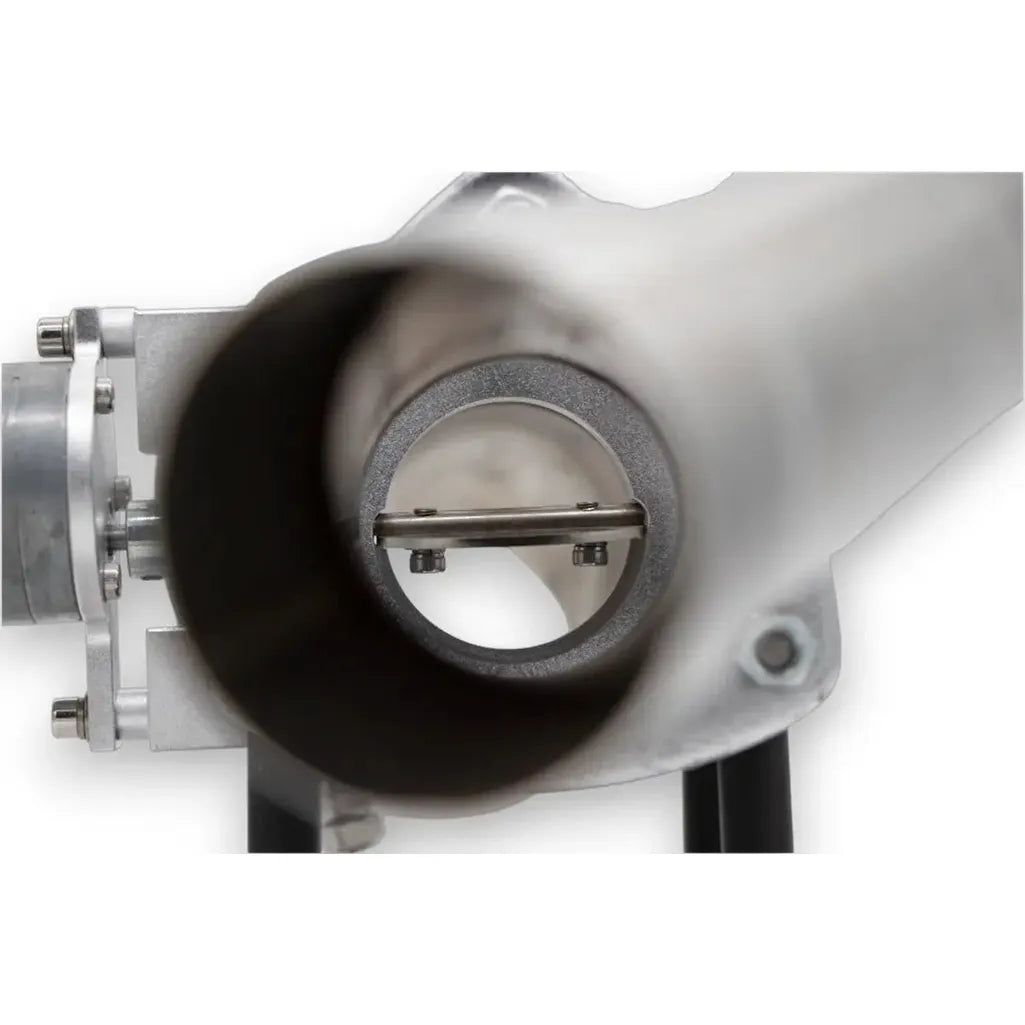 360° adjustable polished turndowns and stainless-steel butterfly valves