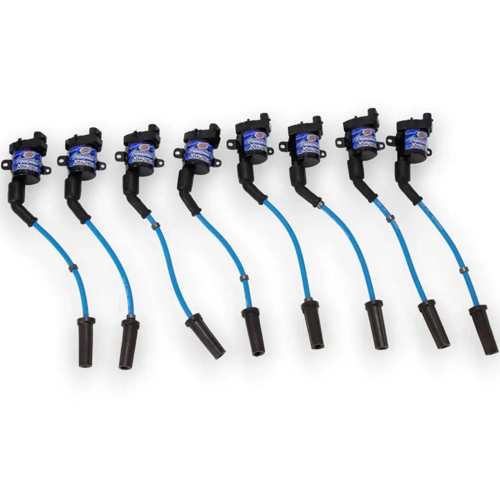 High-temp silicone boots with 8mm fiberglass-reinforced jackets withstand up to 500°F