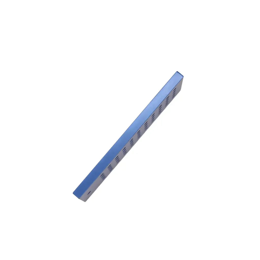 0.25" non-threaded top hole for easy hanging in shop or track environments