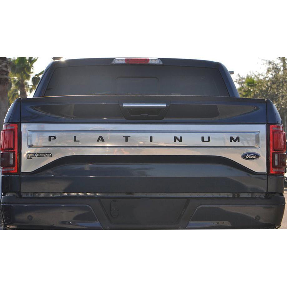 Tailgate Letter Inserts Fits 2015-2017 Ford F-150 Platinum