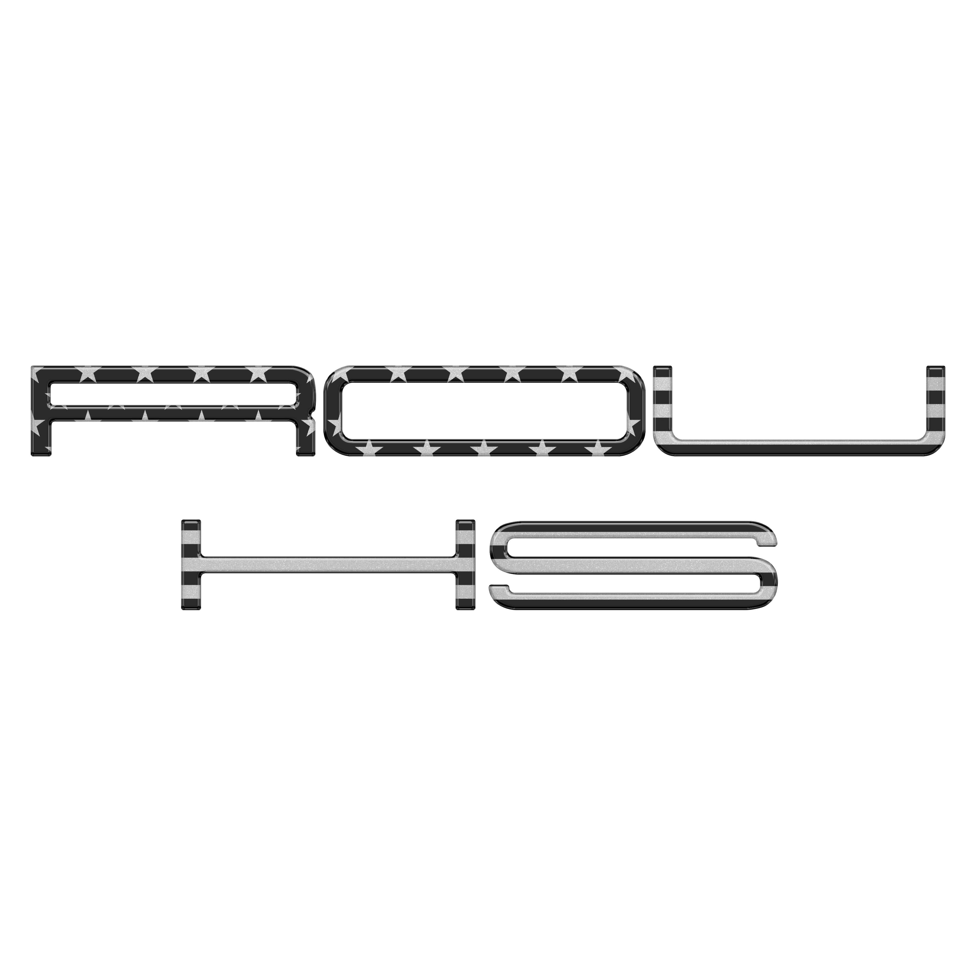 Grille Letter Inserts Fits 2015-2018, 2019-2020, 2021-2022 Ford F-150