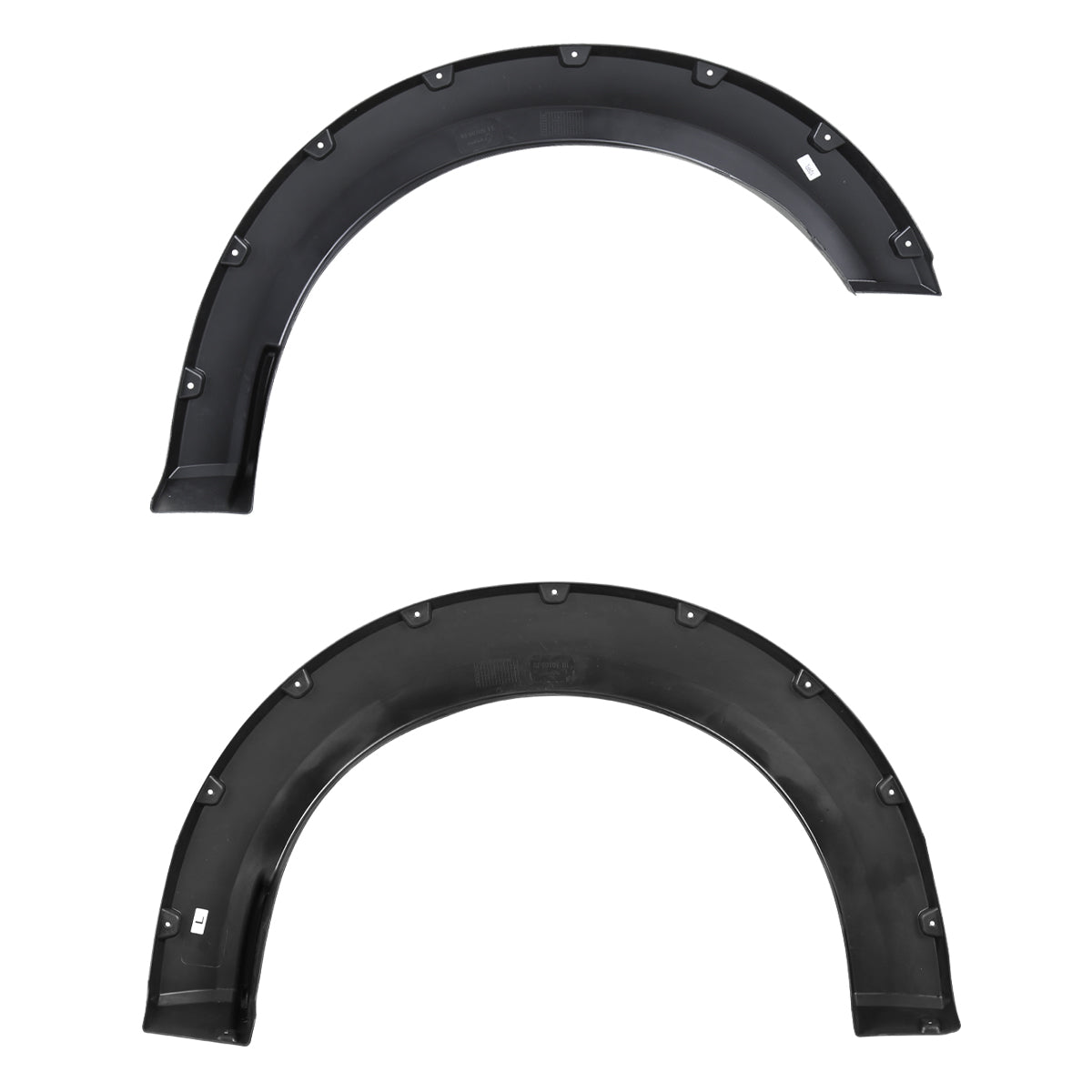 2018-2020 Ford F-150 Styleside Textured Rivet Style Fender Flares