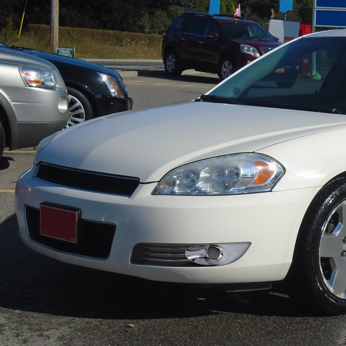 2006-2012 Chevrolet Impala LT/LTZ/SS Fog Lamp Covers (Chrome)