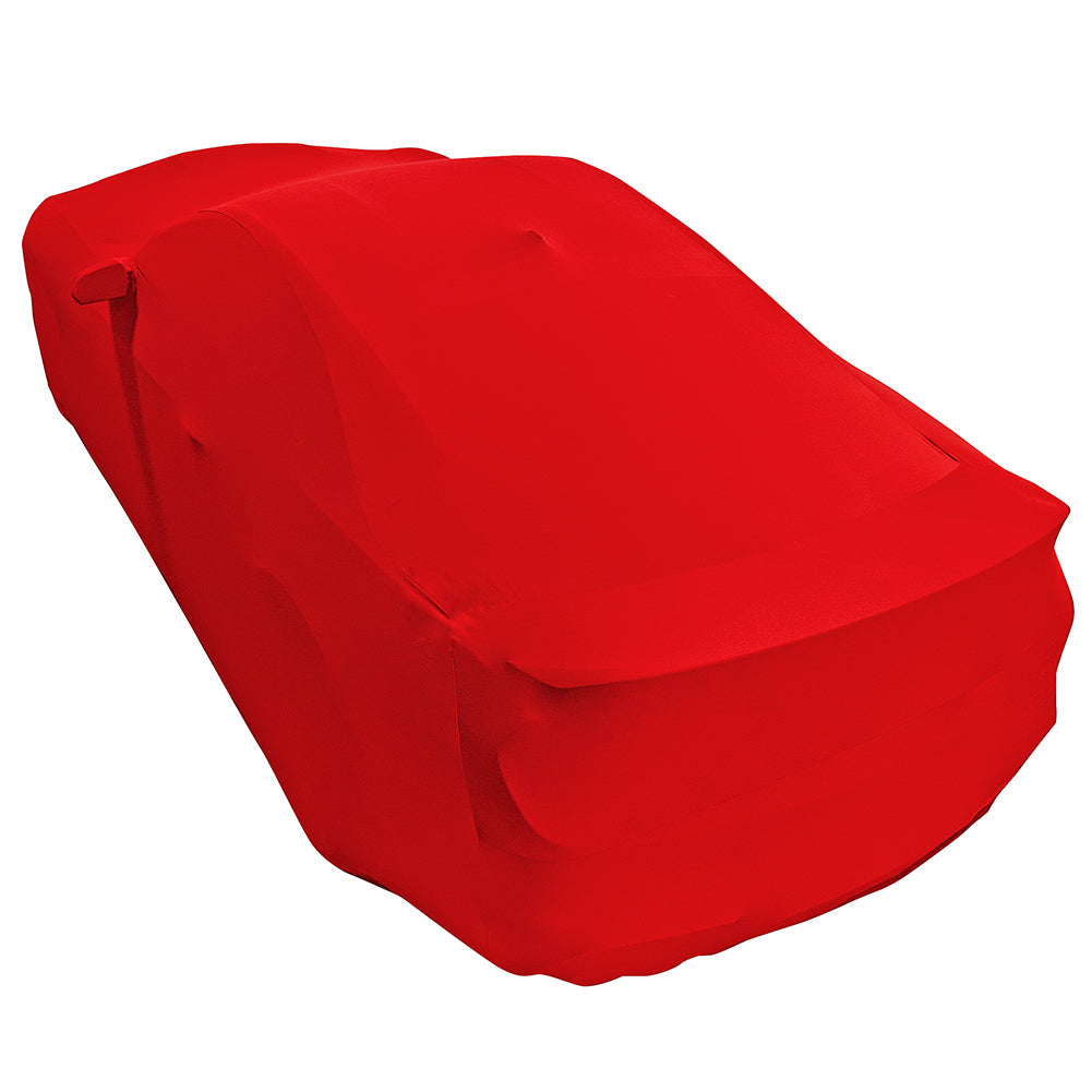 2005-2024 Ford Mustang Ultraguard Stretch Satin Indoor Car Cover - Red-SR1 Performance