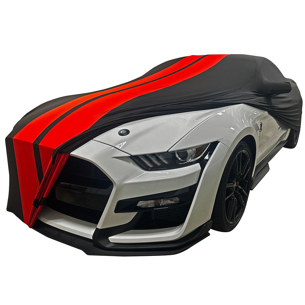 2005-2024 Ford Mustang Ultraguard Stretch Satin Indoor Car Cover : Sport Series-SR1 Performance