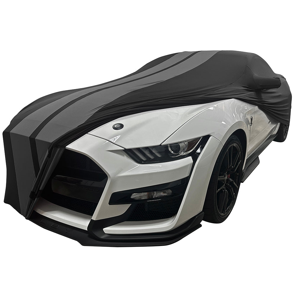 2005-2024 Ford Mustang Ultraguard Stretch Satin Indoor Car Cover : Sport Series-SR1 Performance