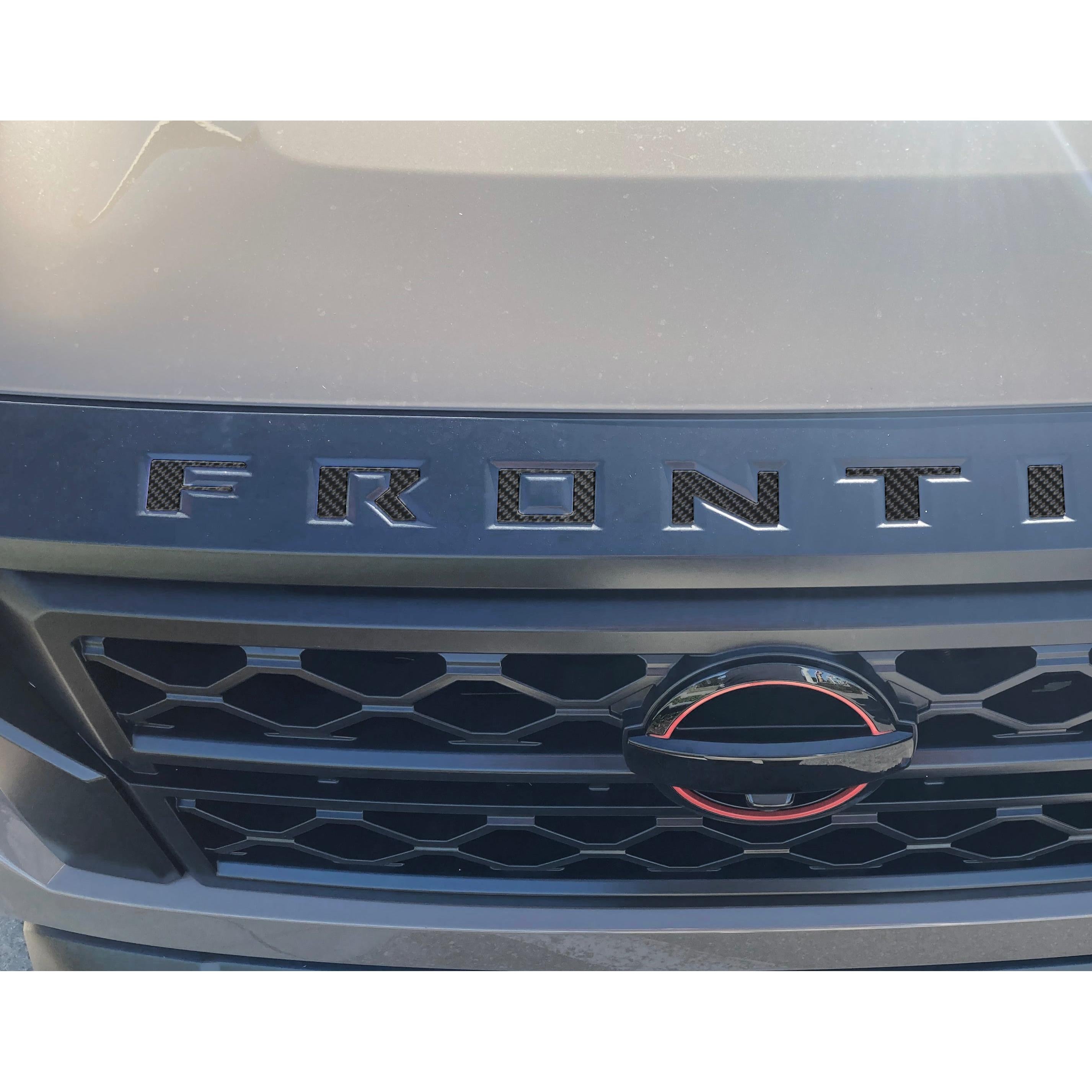 Grille Letter Inserts Fits 2022-2026 Nissan Frontier