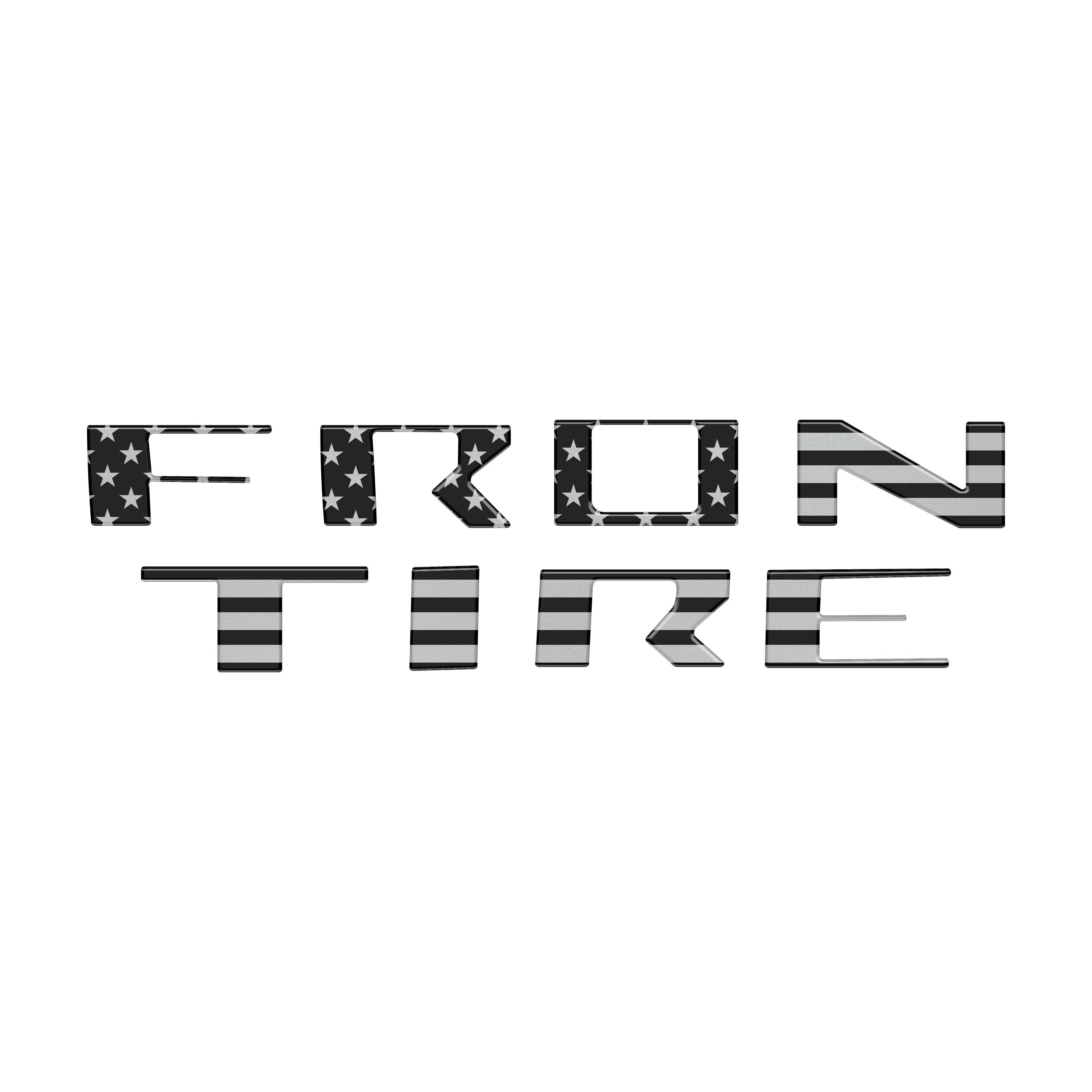 Grille Letter Inserts Fits 2022-2026 Nissan Frontier