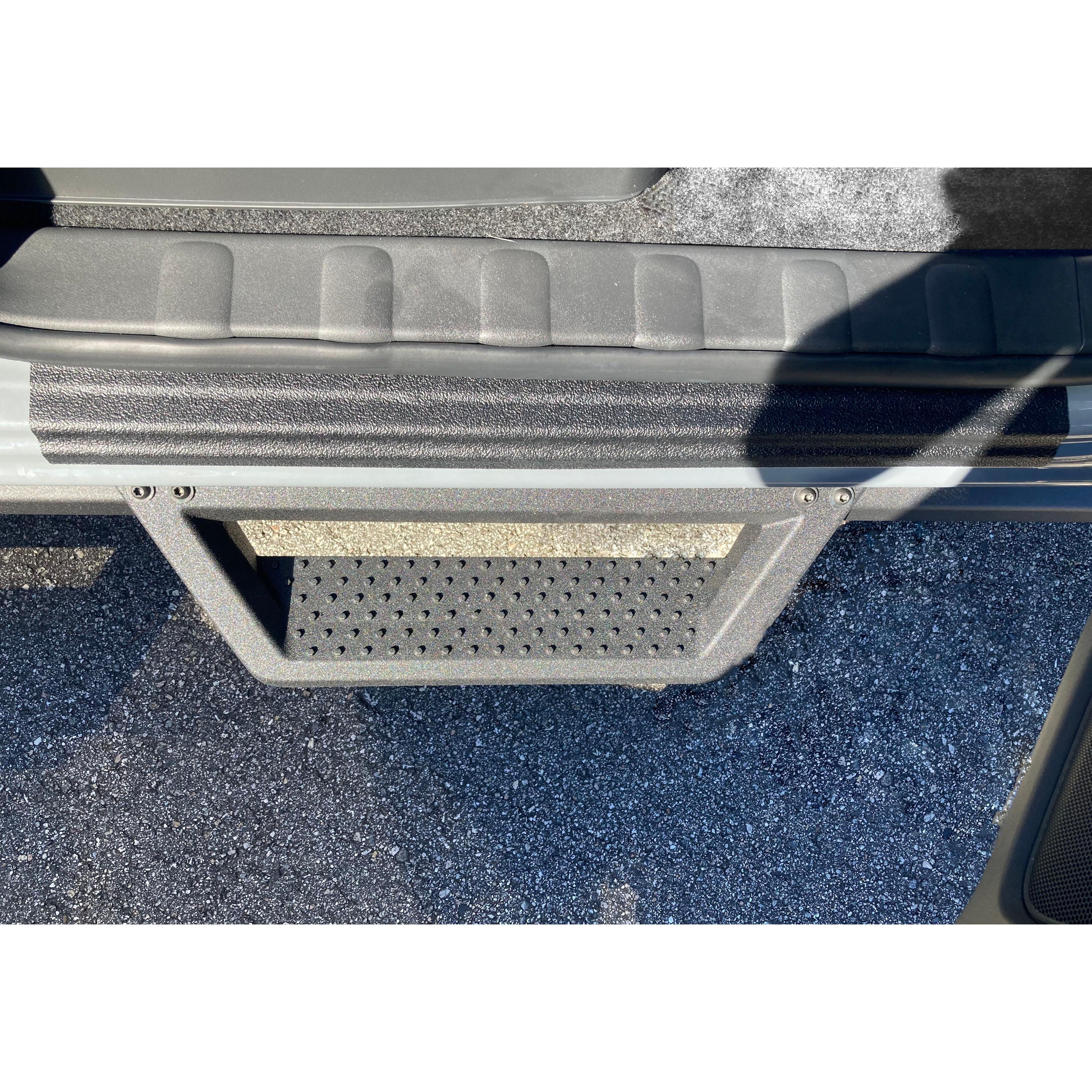 Textured Door Sill Overlays Fits 2022-2026 Nissan Frontier