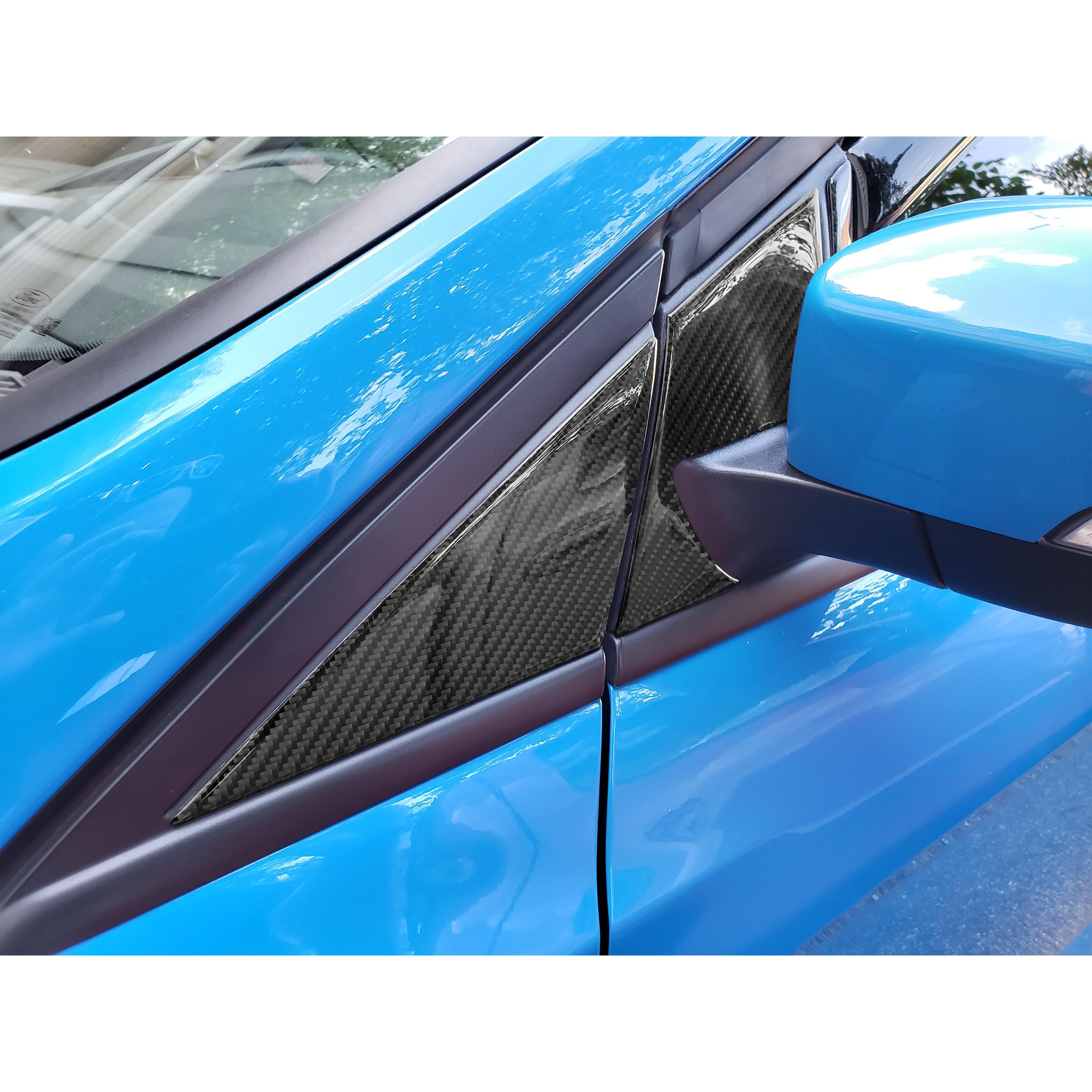 A-Door Pillar Overlays Fits 2012-2018 Ford Focus, RS, ST