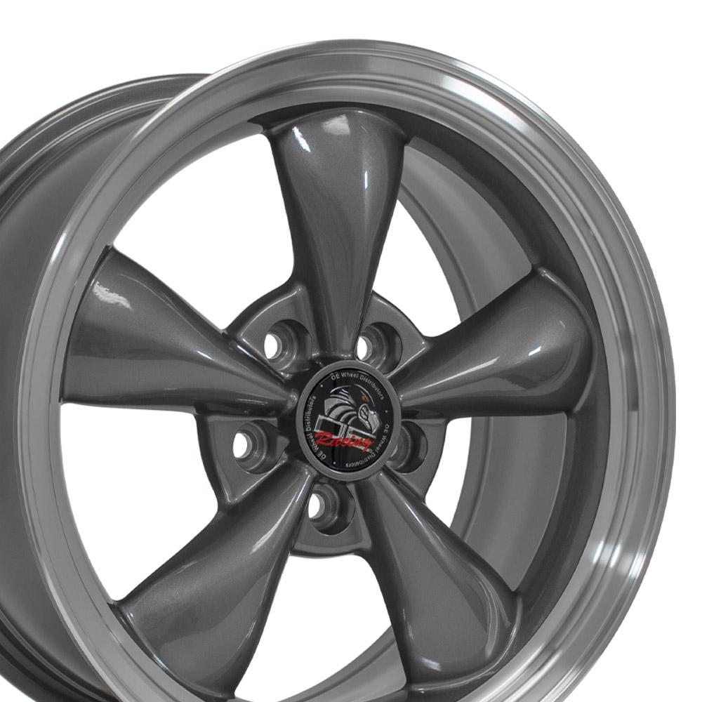 17" Replica FR01 fits Ford Mustang Bullitt 17x8 Gunmetal-SR1 Performance